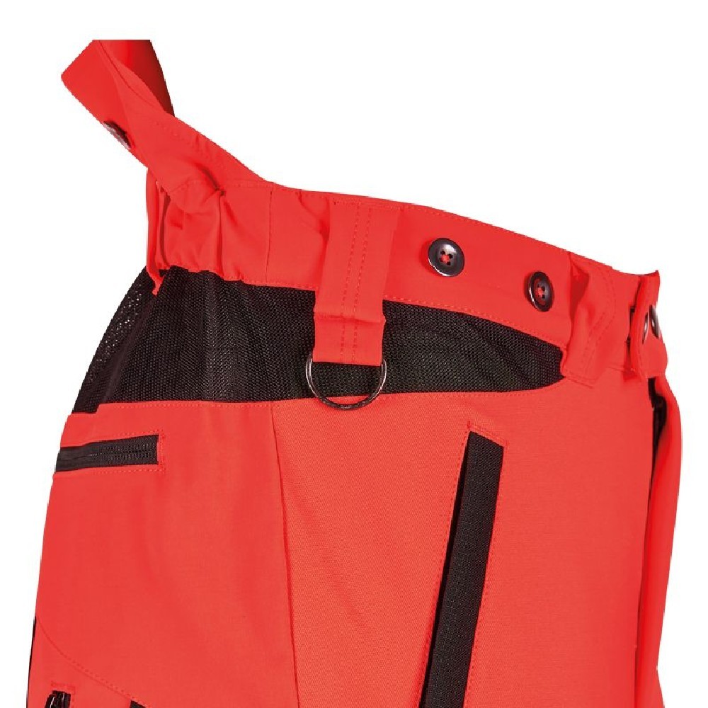 Schnittschutzhose X-treme Breeze nrot 46-54