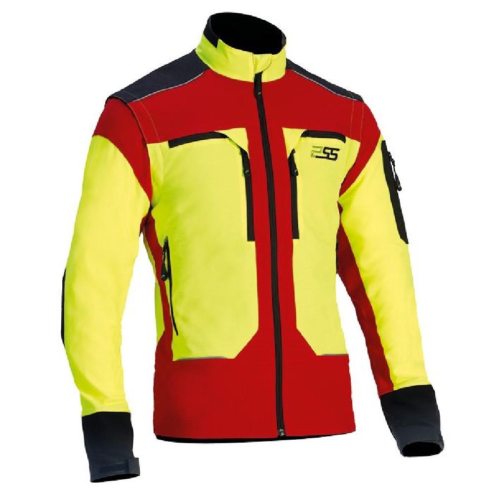 Funktionsjacke X-treme Vario rot/gelb Gr. M-2XL