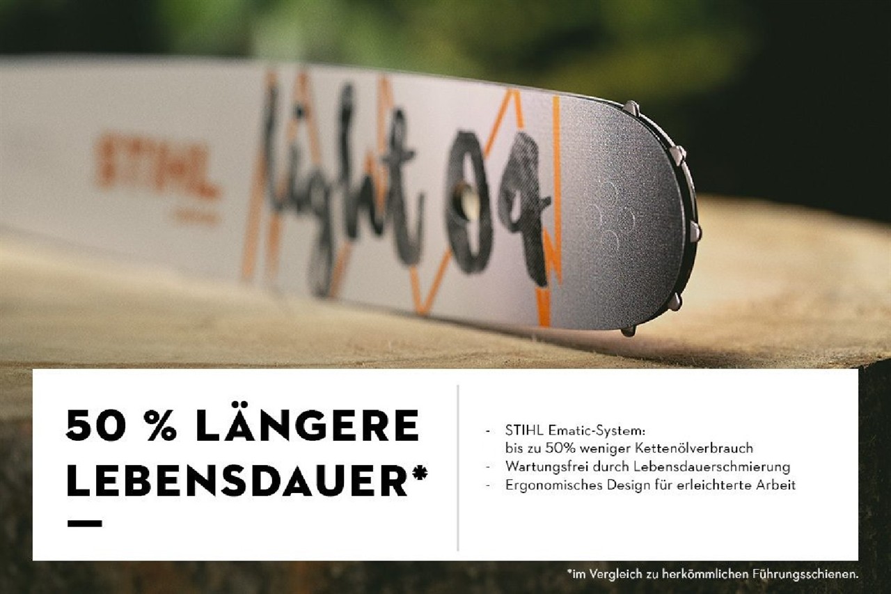Führungsschiene Light 04 3/8" | 1.6mm | 45cm