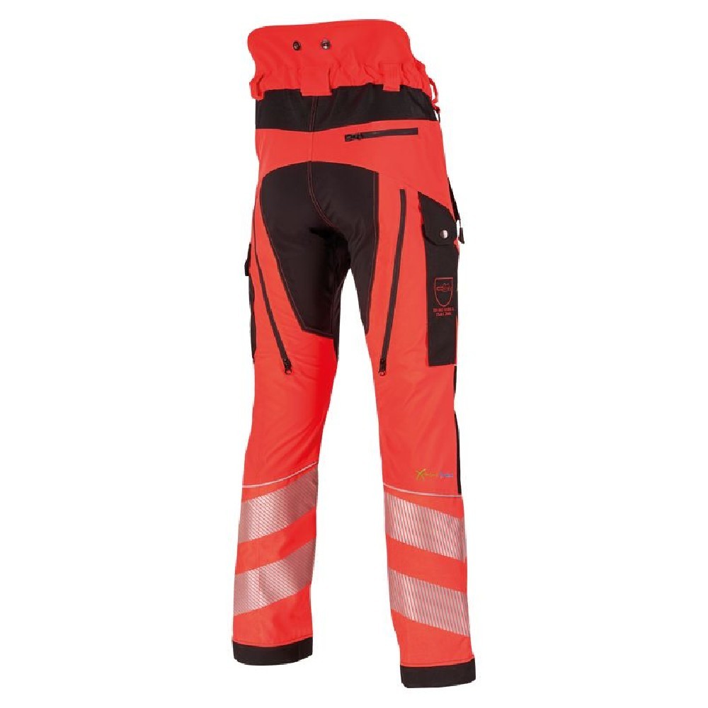 Schnittschutzhose X-treme Breeze nrot 46-54
