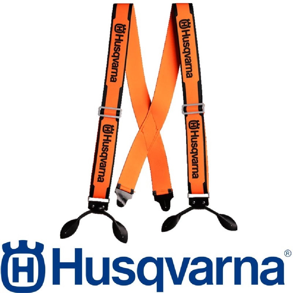 HOSENTRÄGER MIT LEDERSCHLAUFEN