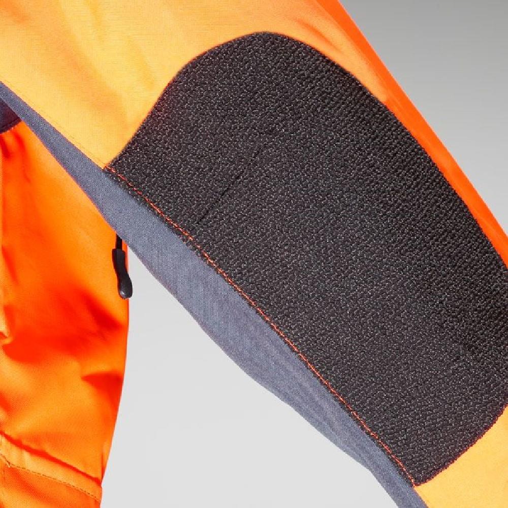 Regenjacke X-treme Rain orange/grau Gr. M-2XL