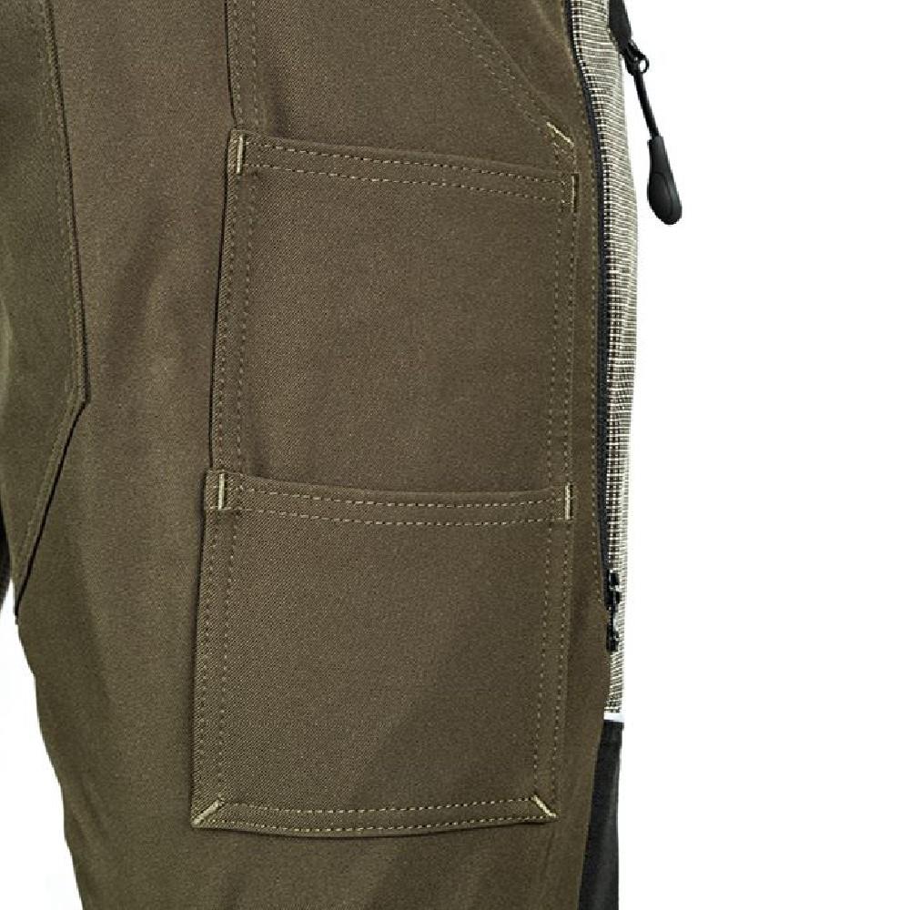 Outdoorhose X-treme Work grün/schwarz Gr. 50-56