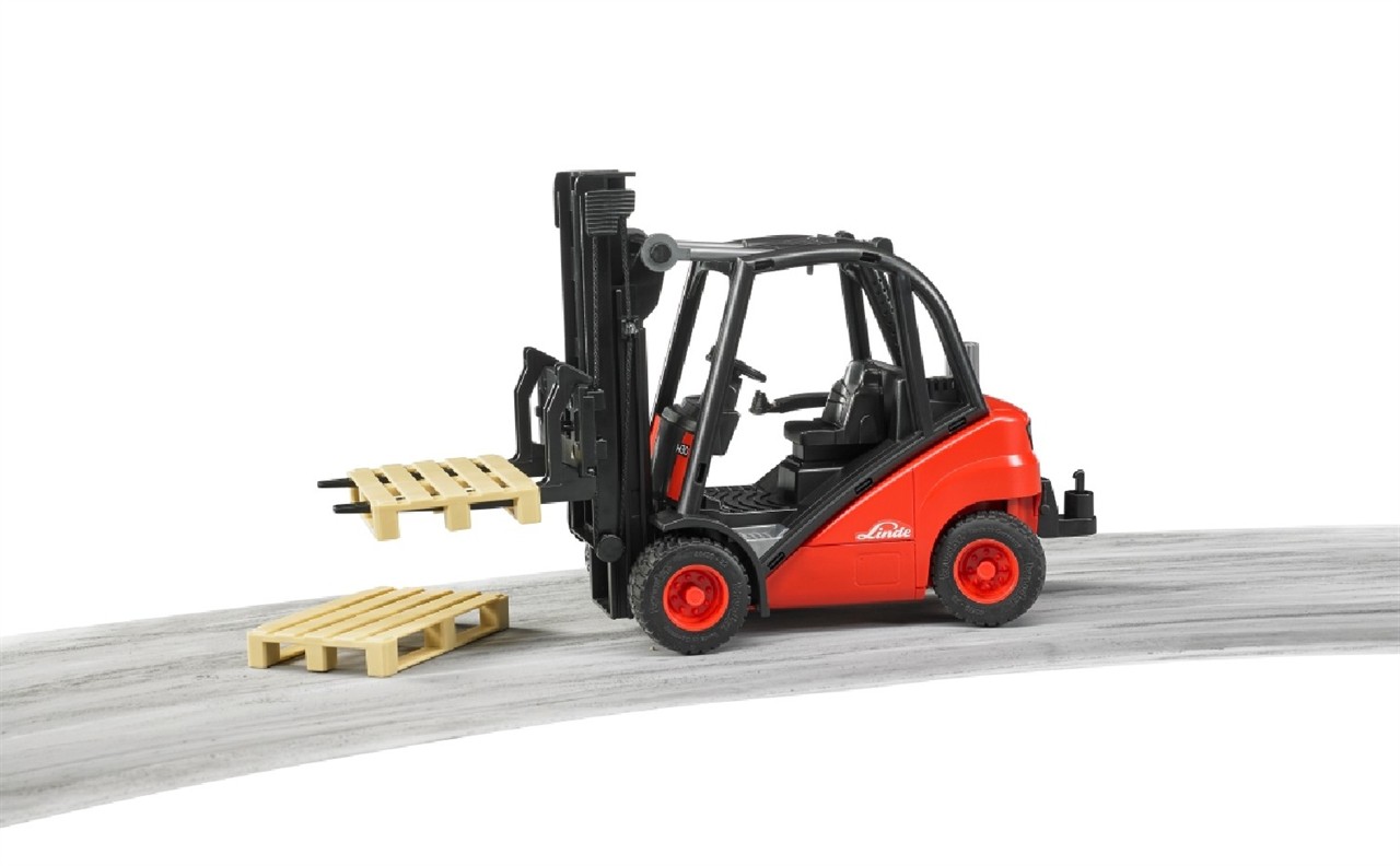 LINDE GABELSTAPLER H30D MIT 2 PALETTEN