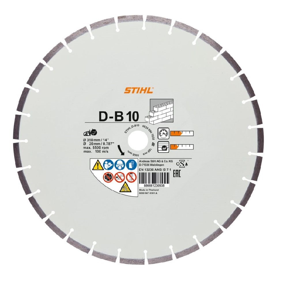 TRENNSCHEIBE-DIAMANT D-B10 Ø400MM