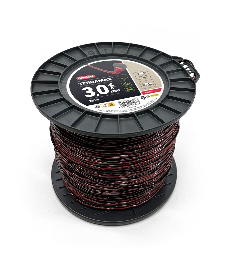 Trimmerfaden TERRAMAX 3.0MM X 220M ROLLE