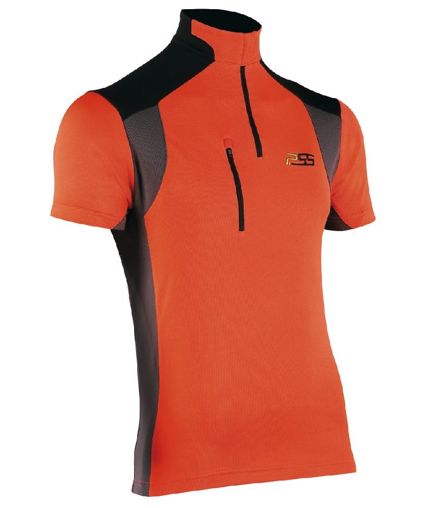 Funktionsshirt X-treme Skin Kurzarm orange/grau Gr. M-2XL