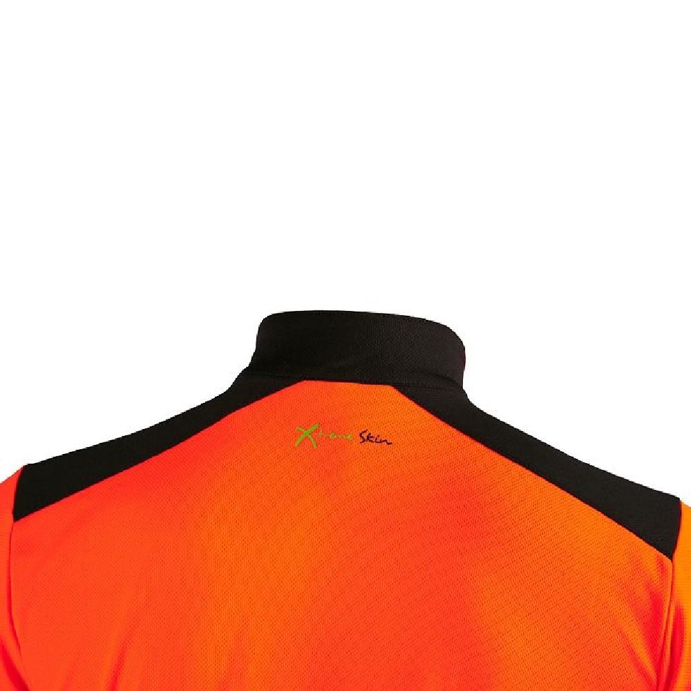 Funktionsshirt X-treme Skin Langarm orange Gr. M-2XL Klasse 2 UV 40+