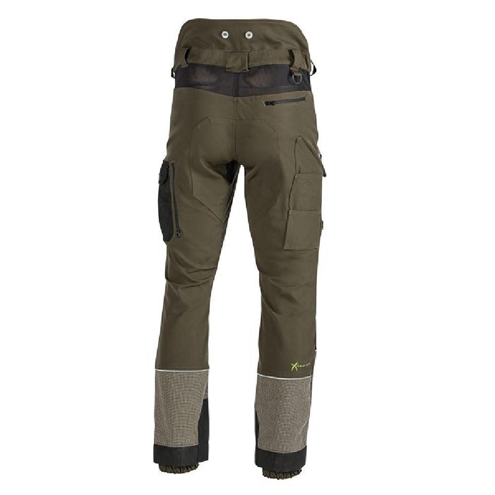 Outdoorhose X-treme Work grün/schwarz Gr. 50-56